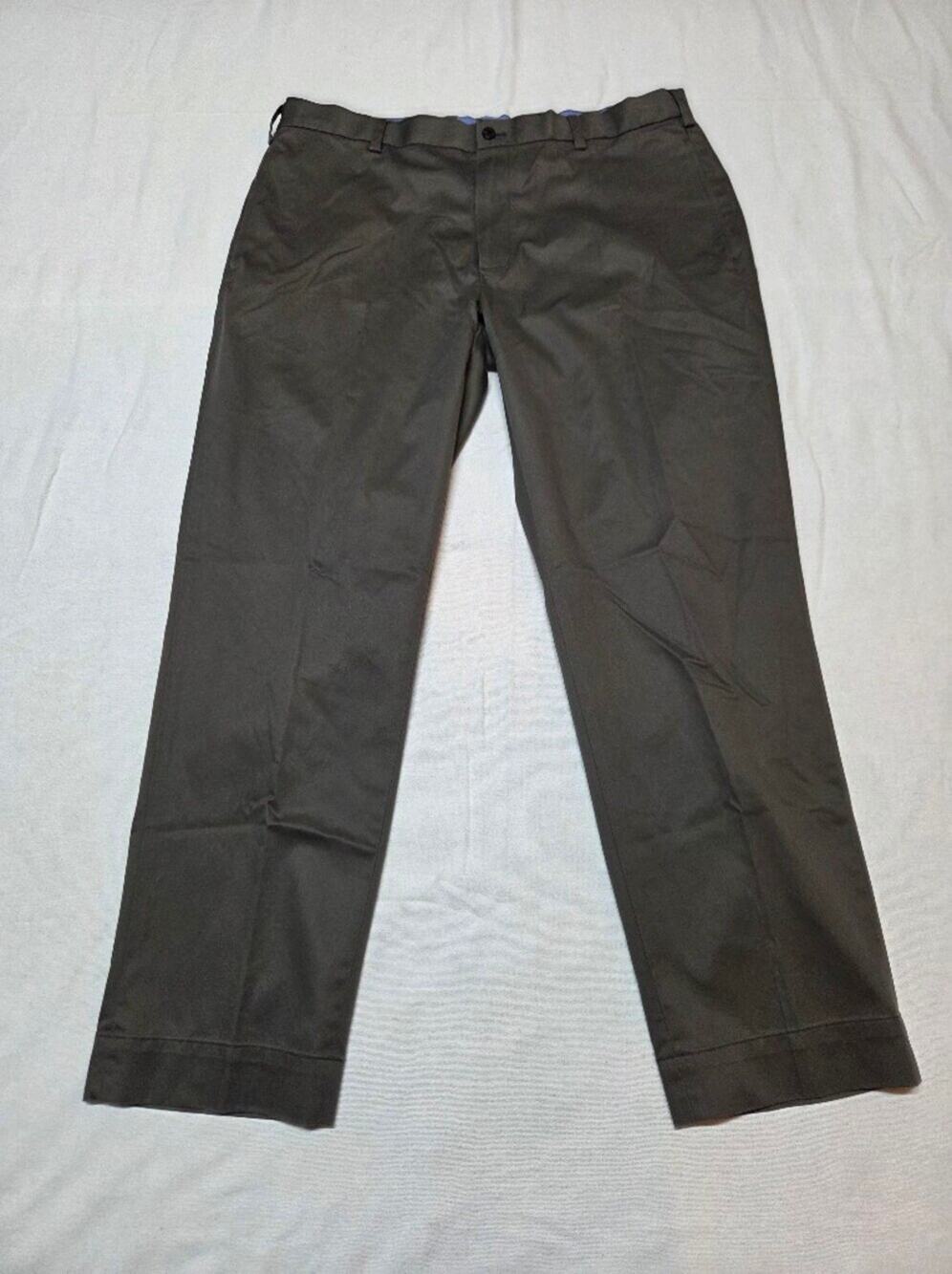 Brooks Brothers Men's Black Chinos 38x30